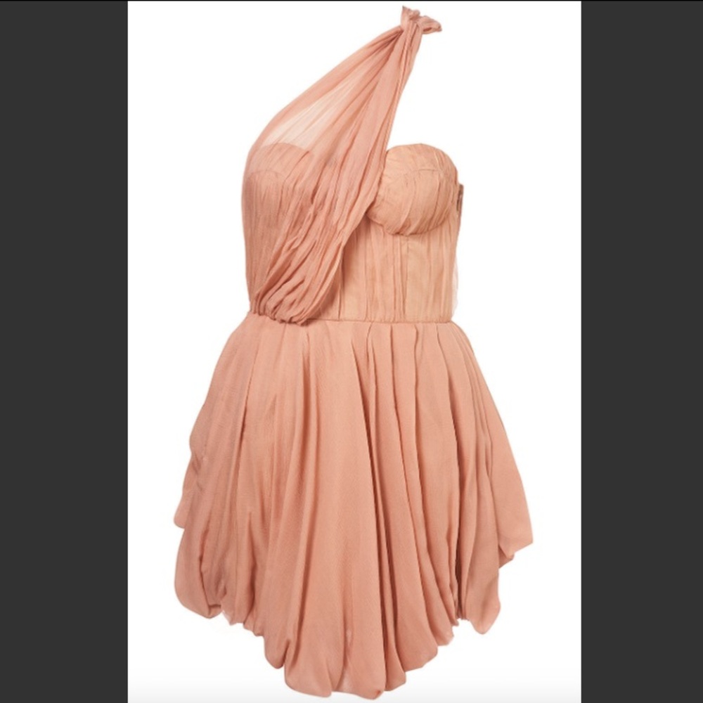 Topshop Limited Edition Grecian Dress silk chiffon